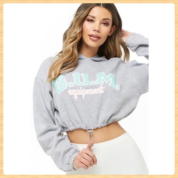 New Forever21 B.U.M Graphic Hoodie - Picture 1 of 4